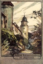 Künstler scheinfeld - ak,