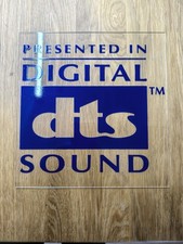 DTS Digital Sound Kino Schild