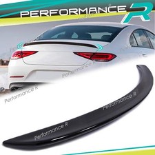 Spoiler Lippe Heckflügel Schwarz Glänzend für Mercedes Benz CLS C257 Limo 2018+