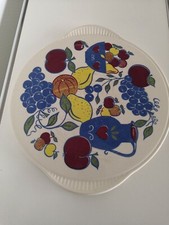 Tortenplatte 50er 60er Jahre