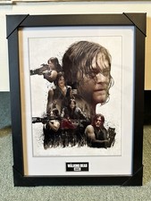 The Walking Dead Daryl Dixon Bild Gerahmt Sehr Gut AMC