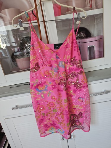 Long top 40 pink mit - top,