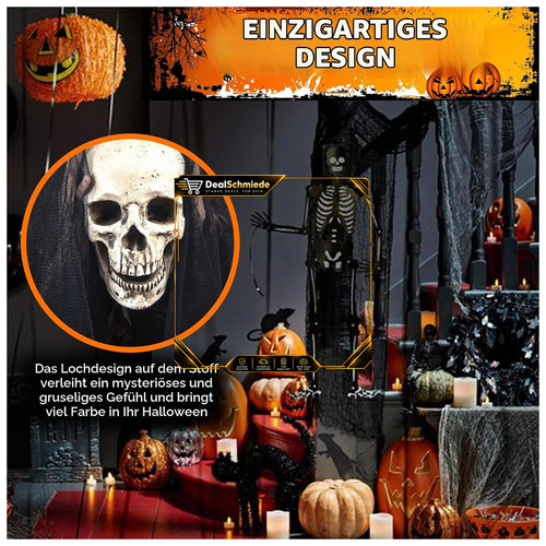 Halloween deko stoff 500x200 - stoff,
