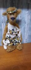 Sammler Teddy Unikat Teddy , Original Lu-La Bär Tommie mit Freund