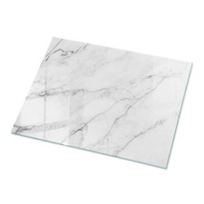 Tischplatte Rechteckig Glasplatte Glasscheibe ESG Marmoroberflächenmuster 80x60