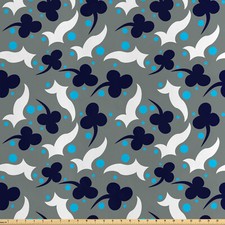 Abstrakt Satin Stoff als