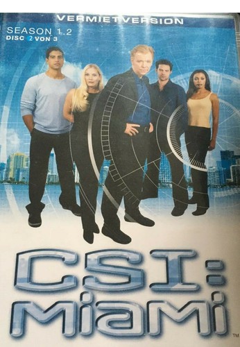 Csi miami season disc - 1.2,