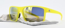 ADIDAS Whipstart Sonnenbrille ad423 00 6057 Rechteck Matt Gelb Leicht Sport