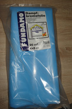 Neue FUNDAMO Dampfbremsfolie 20m² 4x5m