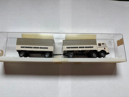 Brekina lastzug mercedes - ,