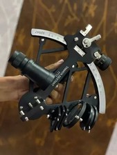 Tamaya Sextant 1712 9 Zoll schwarz Marine Navigationswerkzeug funktioniert...