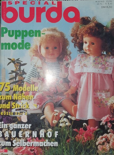 Burda special puppenmode 193 - special,