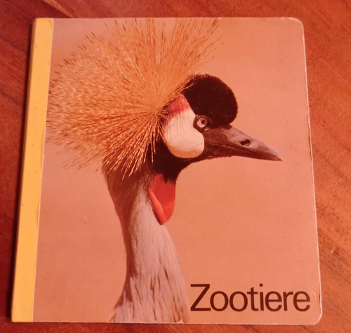 Zootiere pappbuch ddr - pappbuch,
