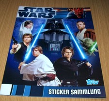 2 x Star Wars Topps Leeralbum