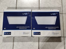 2 * LED Deckenlampn 20W 2000 Lumen 3000K