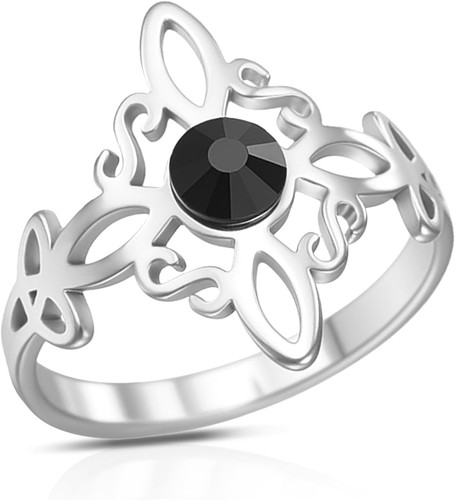 Hexenknoten ring edelstahl - hexenknoten,