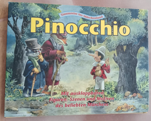 Pinnochio aufklappbuch - pinnochio,