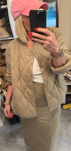 Zara stepp jacke mit - zara, rock