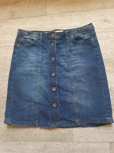 Poppiger jeans rock - h&m,
