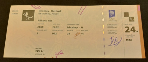 Orig ticket olympische - orig.,