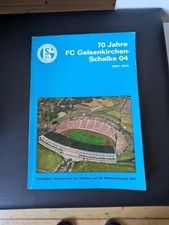 70 Jahre FC Gelsenkirchen Schalke 04 1904-1974 Fußball Buch