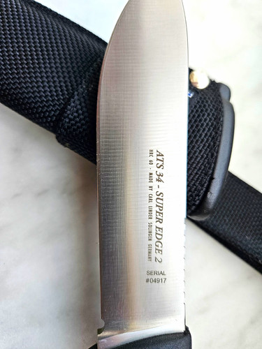 Linder jagdmesser ats super - jagdmesser, ats-34