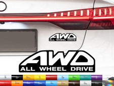 ALL WHEEL DRIVE Aufkleber