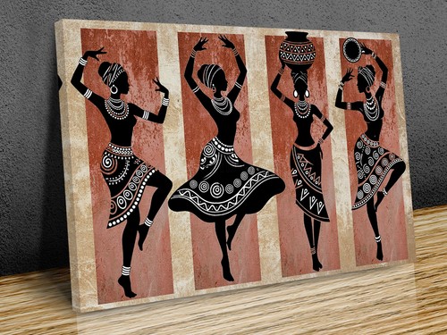 Stammes vier silhouetten - stammes,