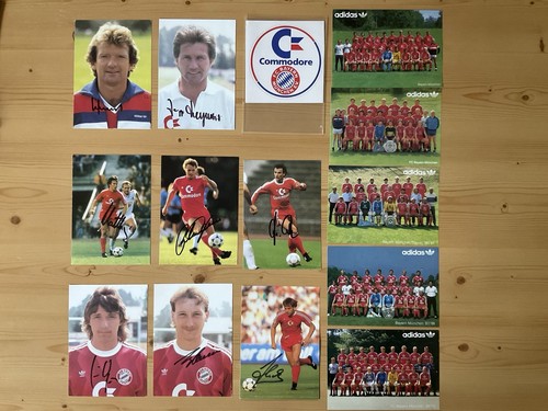 Autogramm bayern commodore - ak,