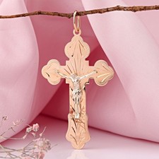 Ortodox anhänger kreuz rose - ortodox,