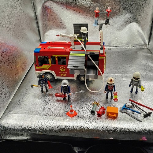 Playmobil feuerwehr auto - feuerwehr,