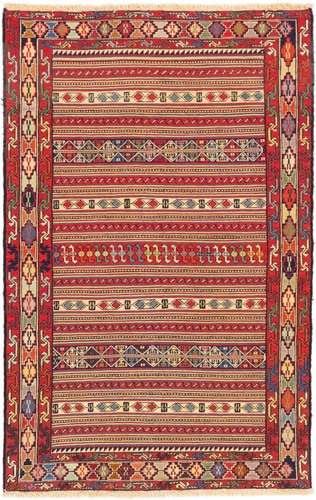 Kelim sirjan teppich 128x202 - teppich,