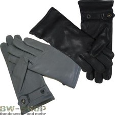 ORIGINAL BUNDESWEHR LEDERHANDSCHUHE WINTER GEFÜTTERT NEU BW HANDSCHUHE LEDER