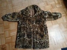 Leopardenkunstfell Mantel Gr.38