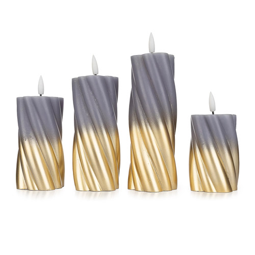 Elambia led slimlinekerzen - 4, led-slimlinekerzen