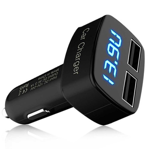 Dual usb car charger - dual,