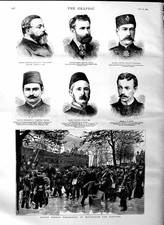 Original alter antiker Druck