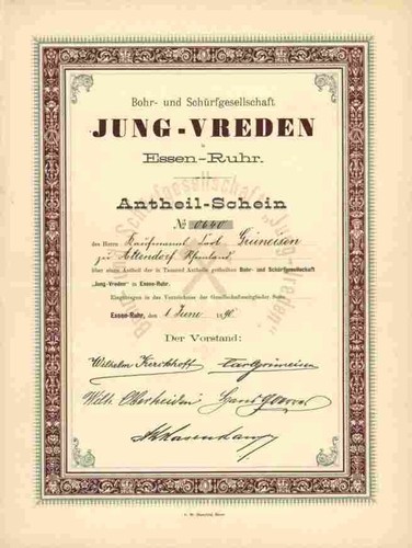 Bohr schürfgesellschaft jung - bohr,