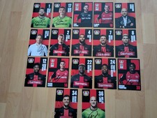 Unikat. Autogramm Karten Satz