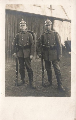 Foto deutsche soldaten - foto-ak, 1.wk