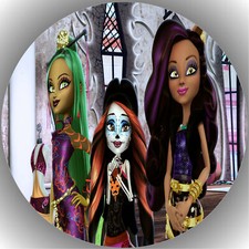Tortenaufleger Geburtstag Party Tortenbild Fondant - Oblate Monster High P7