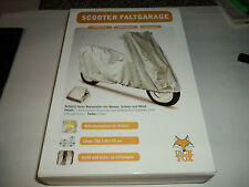 Faltgarage / Abdeckplane outdoor Mit Bremsscheiben Öffnung für Roller, Scooter 