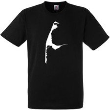 Insel Sylt Umriss Silhouette