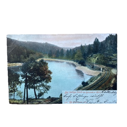 Postkarte gernrode harz - postkarte, ak