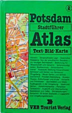 Potsdam Stadtführer Atlas, Tourist Verlag, 1978