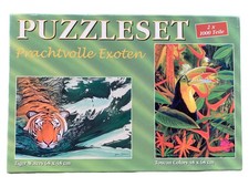 Puzzle Set Prachtvolle Exoten