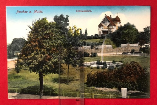 Postcard nerchau near - postcard,
