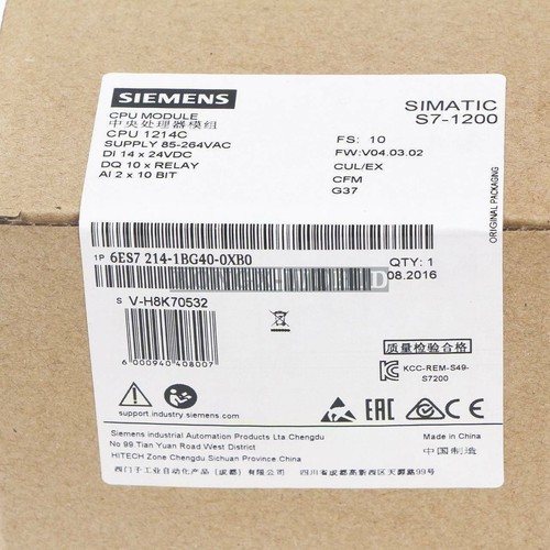 New 6es7 214 1bg40 0xb0 - ,