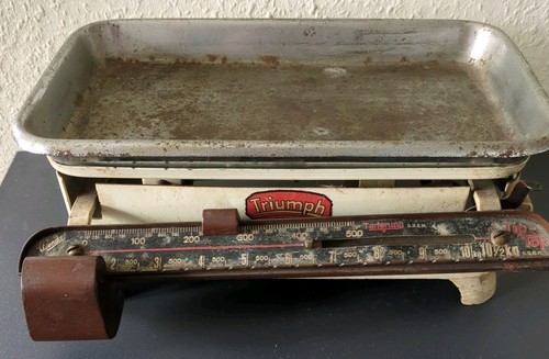 Alte mechanische waage - alte,