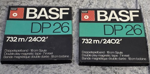 Basf dp26 tonbandspule aus - 2x,